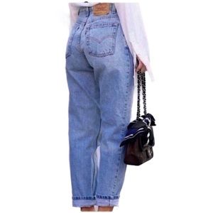 Levis 501 30x30 Med Wash Dad Jeans